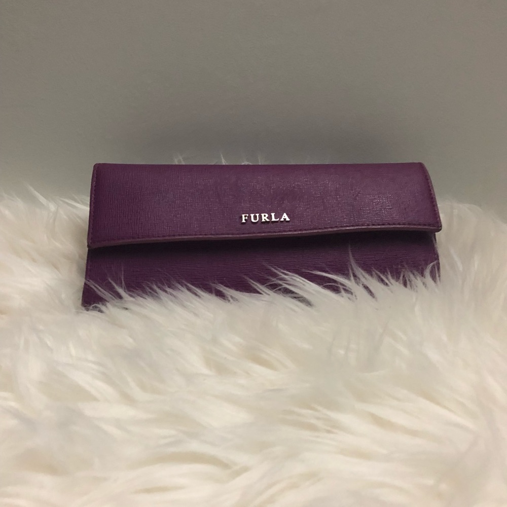 Purple furla wallet
